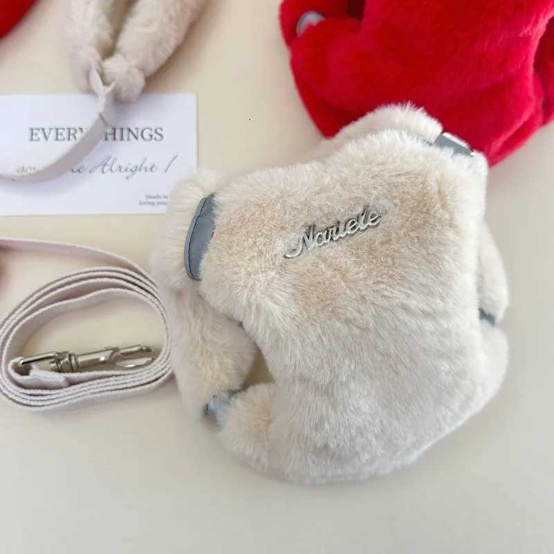 INS Cute Dog Harness Chest Back Set Autumn and Winter Harness and leash Set for Small Dogs Bichon Pet Plushes Cat Dog Products M251213