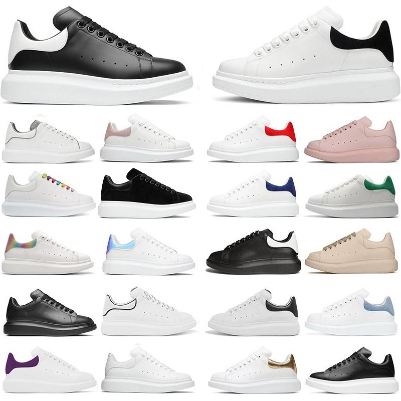 Designer Dress Casual high platform Shoes Mens Trainers Women Sneakers Triple Black White Pink Suede Leather classic brand best Outdoors Womens Sports Sneaker 35-48