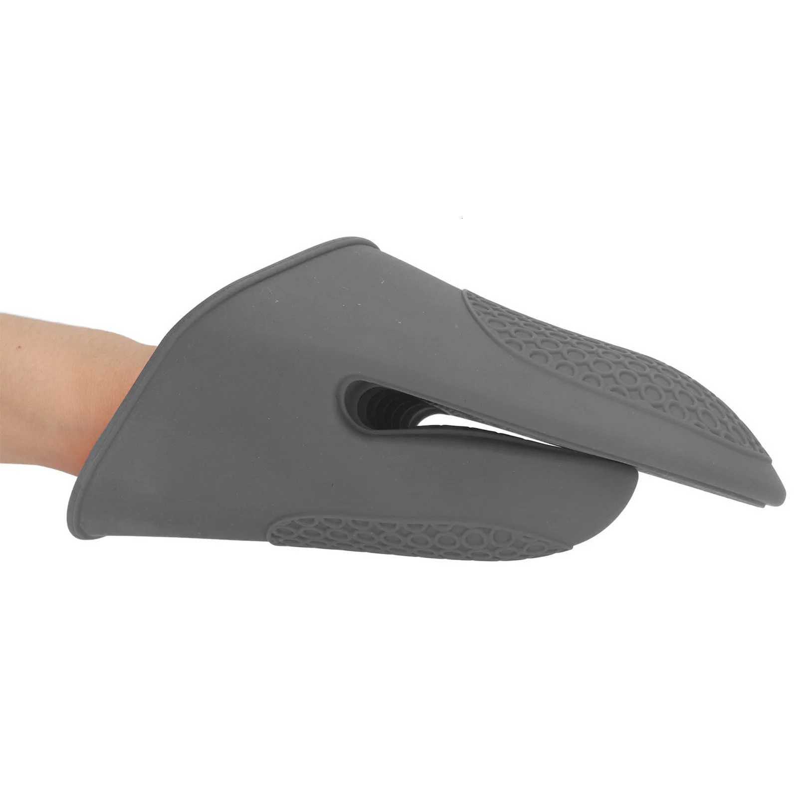 2pcs Oven Mitts Heat Resistance Anti Scalding Thicke Silicone Cooking Pinch Mitts for He Kitchen H251212