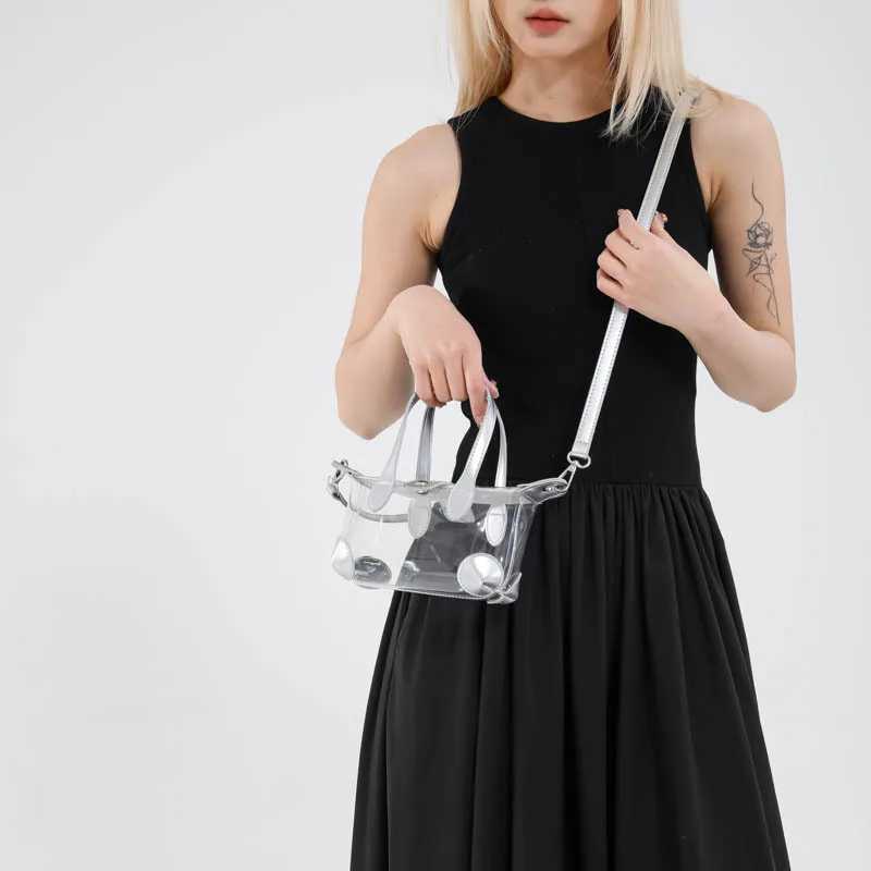 Crossbody Bag for Women Jelly Bag Transparent Bag Fashionable Women Shoulder Bags Casual Versatile Purse and Handbags SacT251213