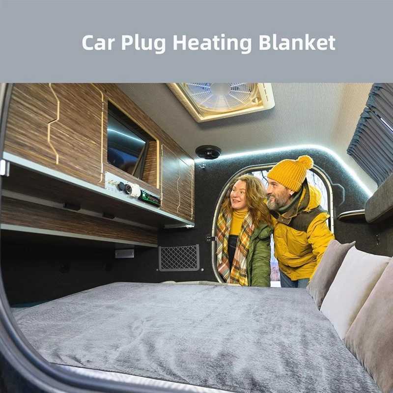 Electric Heating Blanket USB Heater Blanket Plush Winter Warm-Up Adjustable Temperature Timing Heating Pad 80X160 Cm-ABHG Y251212