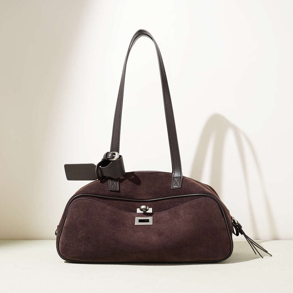 Luxury Bag Designer Bags Totes Hobo New Autumn Leather Single Shoulder Commuter Baguette Bag Niche Simple Fashion Pillow Handbag