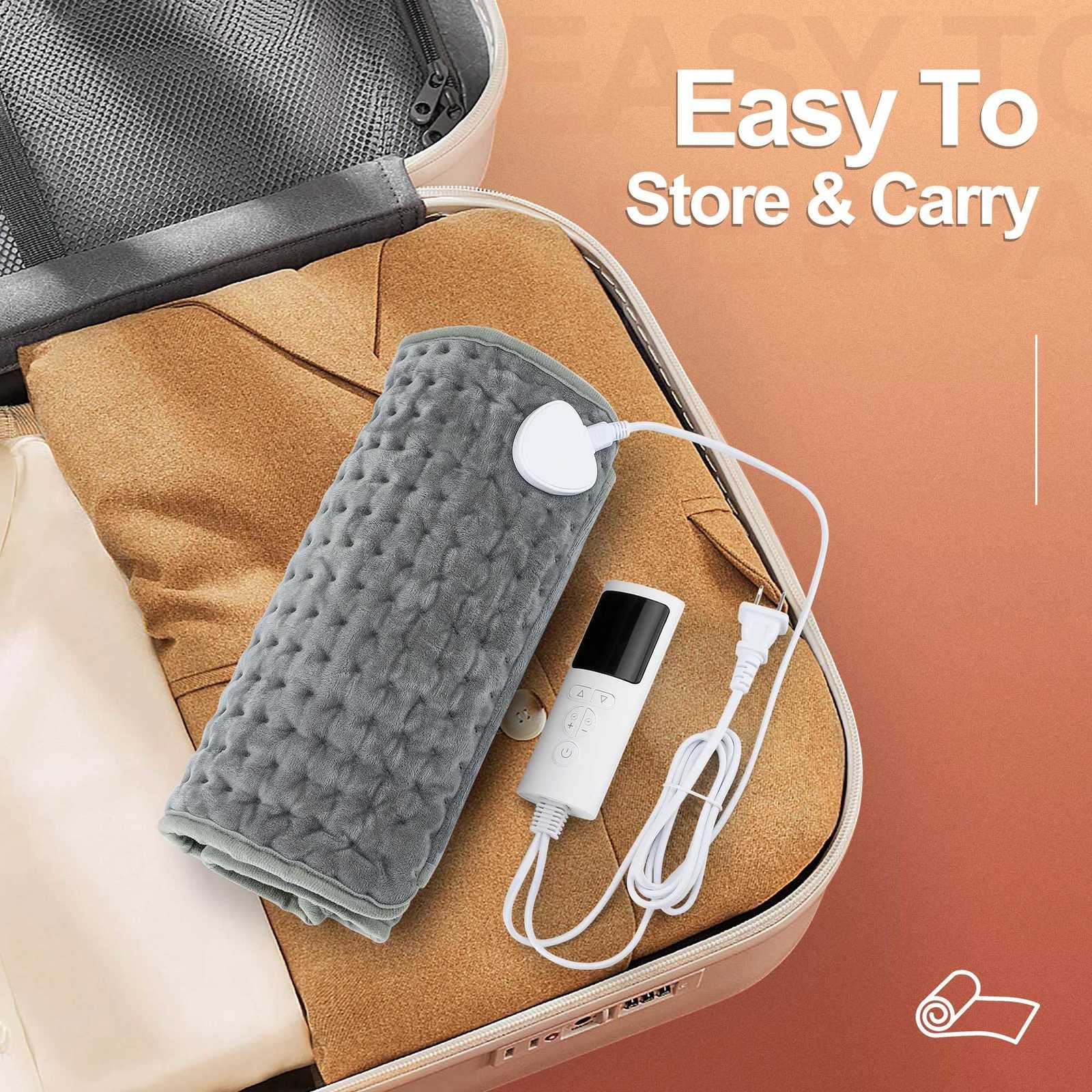 Multifunctional Thermal Electric Heating Pad For Home Waist Lumbar Back Pad Belt Protector Brace Band Support Waist Warmth Tool Y251212