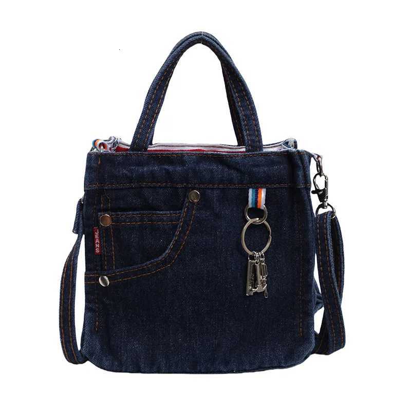 Ladies Crossbody Bags Creative Retro Washed Denim Personalized Fashionable Verstaile Handbags High-quality Shoulder Bags GirlT251213