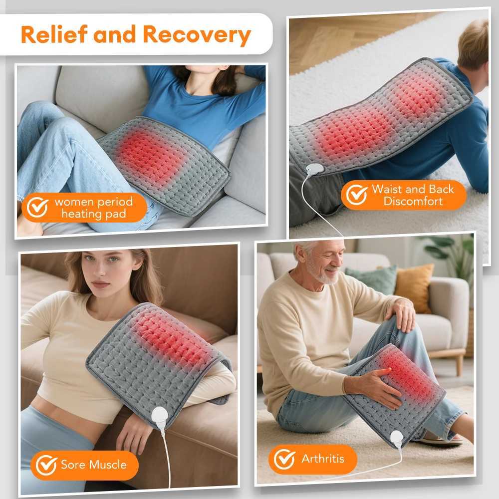 Electric Heating Pad Sheet Pad for Bed Sofa Warm Winter Thermal Blankets Warmer Home Use Pain Relief Heating Blanket Y251212