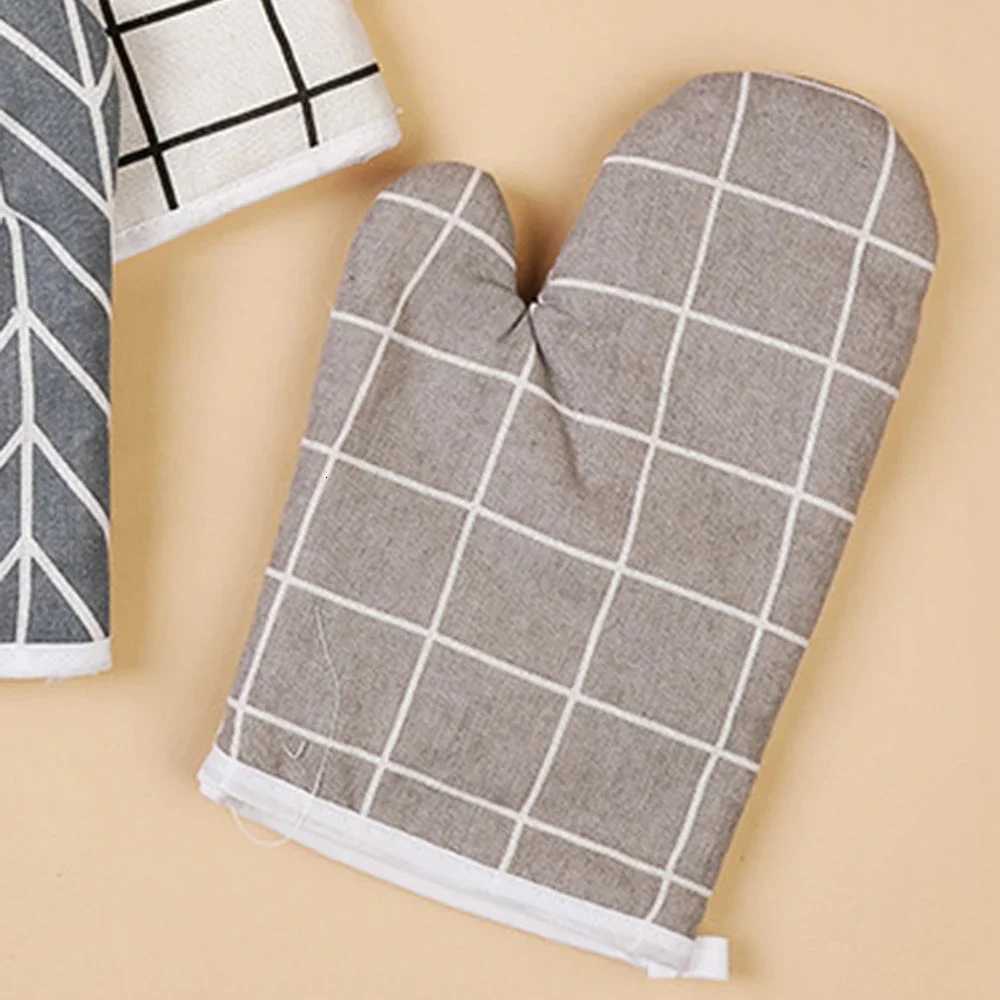1pcs Kitchen Baking Gloves Microwave Oven High Temperature Resistant And Insated Oven Heat-Resistant H251212