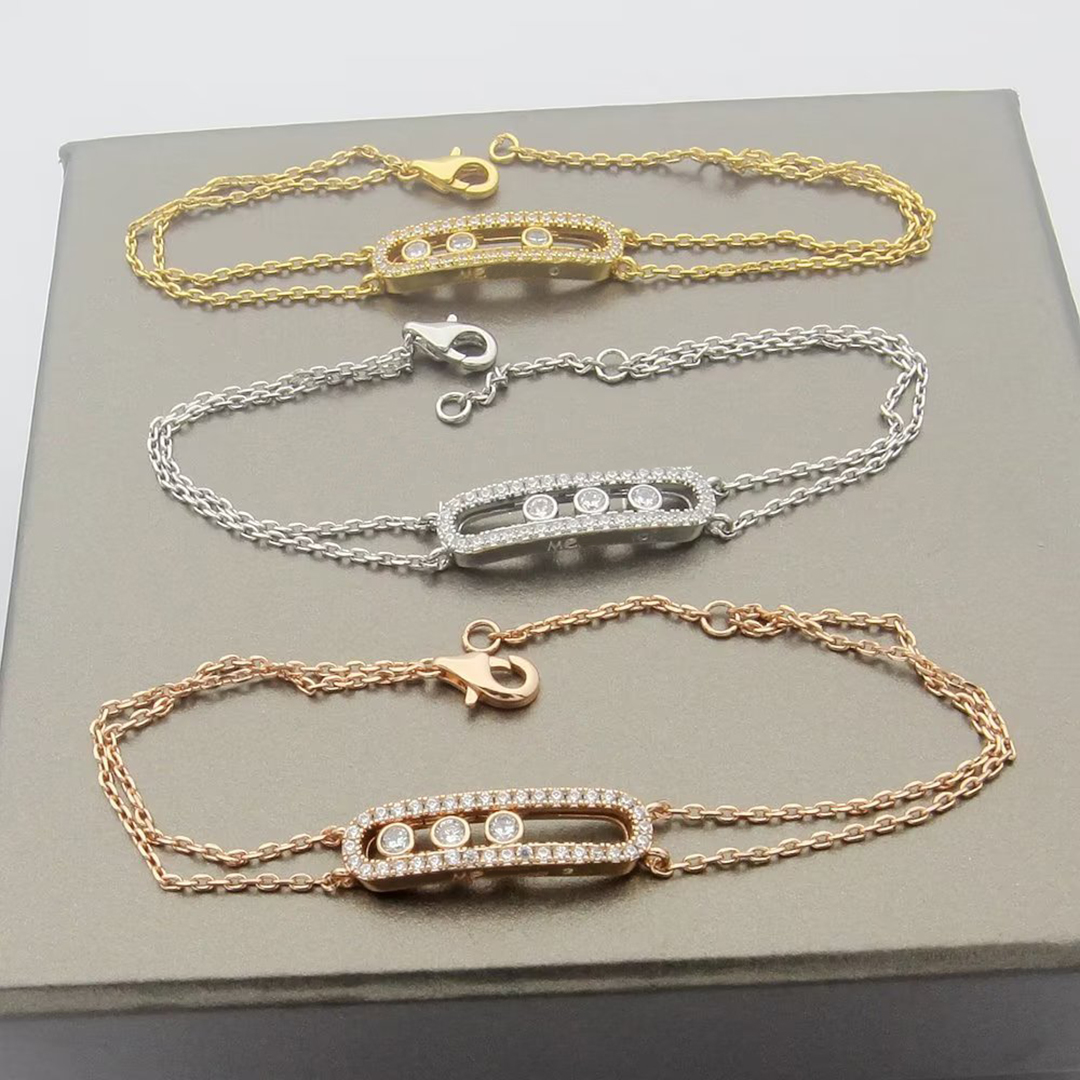 12A designer bracelet luxury brand bracelets designer for women letter design diamond hundred hard body bracelet Christmas gift jewelry 16 colors very nice