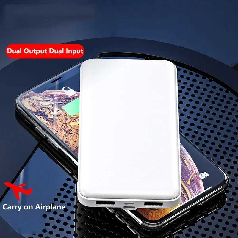 Power Bank 20000mAh 5V 2A Portable Battery Charger for Heated Vest Jacket Air Conditio Clothing Poverbank for iPhone H251213
