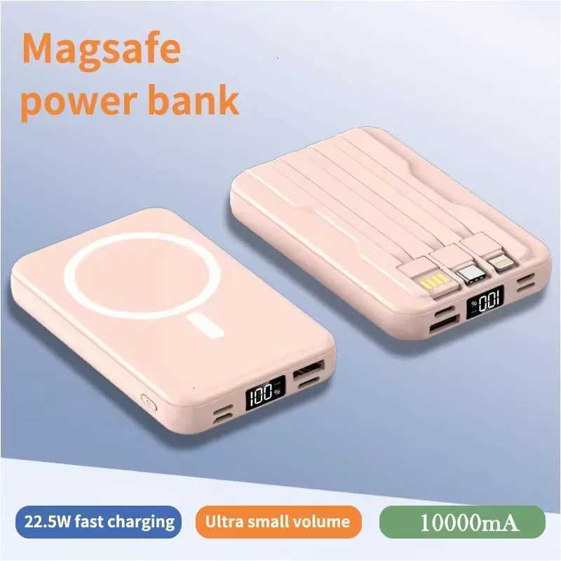 Magnetic Wireless Charger Power Bank External Battery Charging 10000mAh for iPhone 15 14 13 12 Poverbank H251213