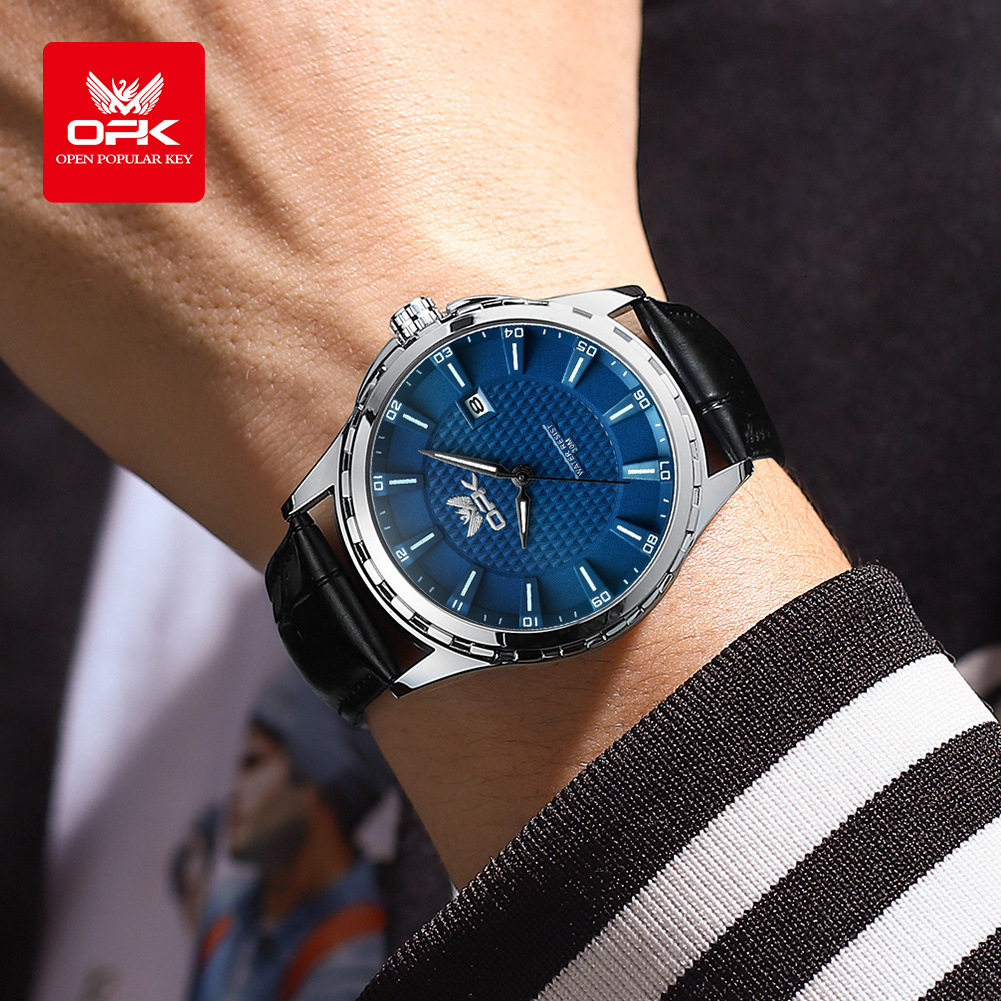 OPK Designer Men's Watches Free Shipping Wholesale Luxury Outdoor Sports Casual Fashion Waterproof Luminous Quartz Men's Watches