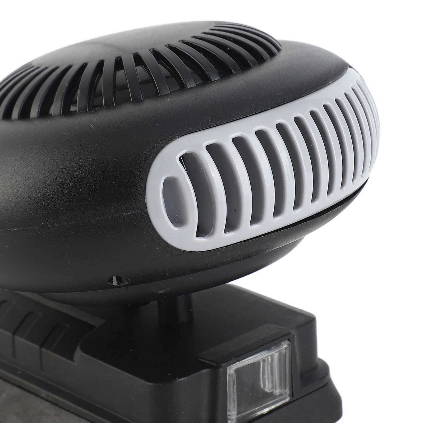 Electric Heater Fan Electric Space Heater Portable 2 Gear 18V Battery Powered 170W for Workshop Y251213