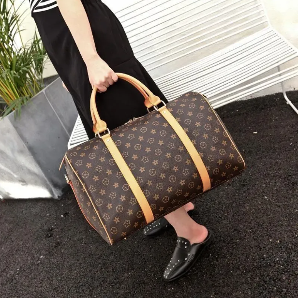 Designers Duffel Bags luggage Travel Bag large capacity luggage bag baggage waterproof handbag Casual 55cm louisities vittonn bag viitton Handbags fashion Bags
