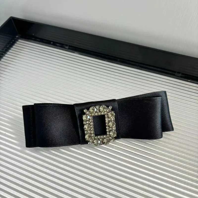 Black Double Layer Rhinestone band Rich Girl Style Non-Slip Wens Hair Hoop Versatile Elegant Outdoor Hair Accory Y251213