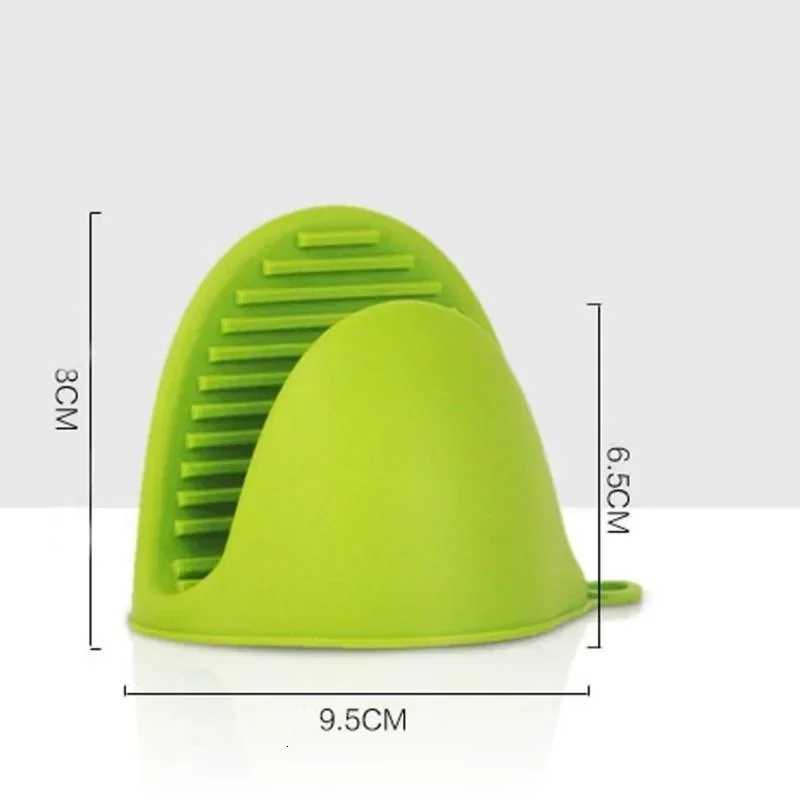 2Pcs Oven Gloves Silicone Heat Resistant Cooking Pinch Mitts Potholder for Kitchen Cooking Baking H251212