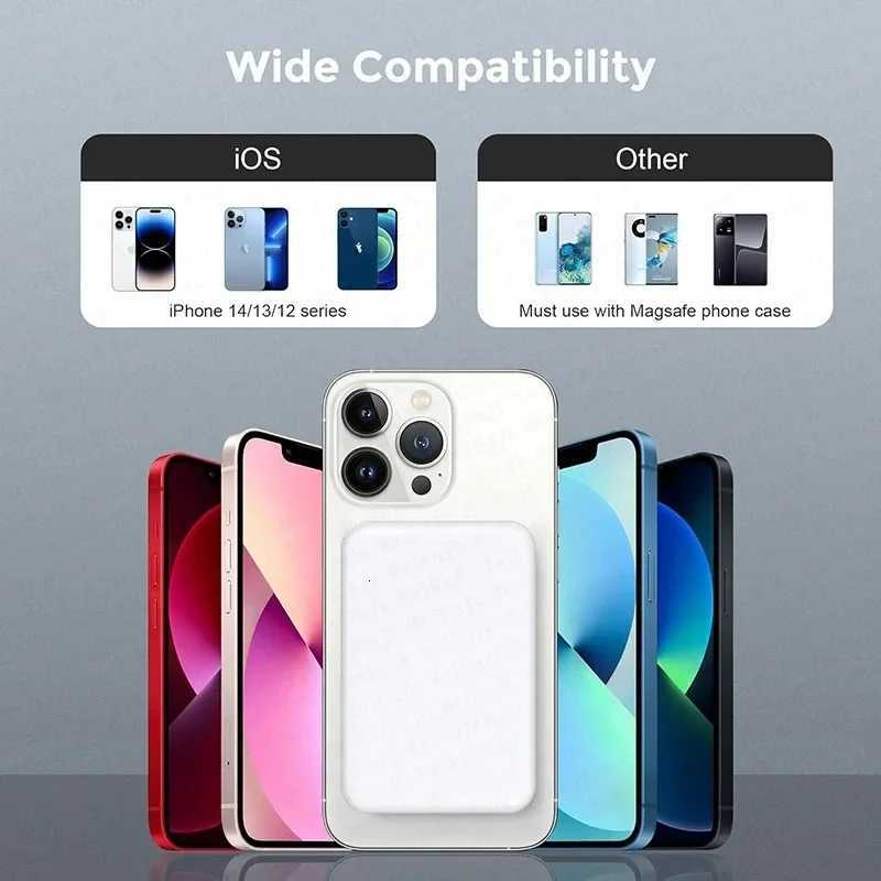 For s Powerbank Magnetic Wireless Portable Charger External Battery Fast Charging For iPhone 13 14 15 16 17 Pro Max H251213