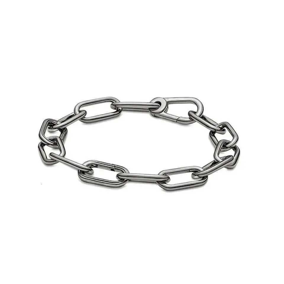 2025 New 925 Sterling Silver Classic Fashion Pearl Link Splicing Chain High Jewelry Accessory for Mothers Day M251213