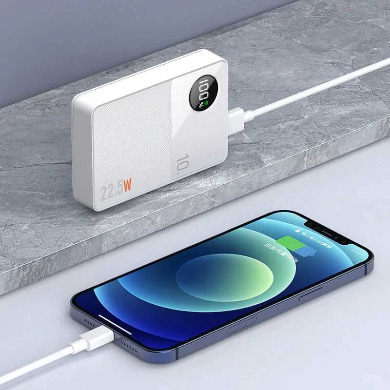 20000mAh Mini Power Bank USB C Port 225W Portable Fast Charging Spare Battery For Iphone Carried On The Plane Q8 H251213