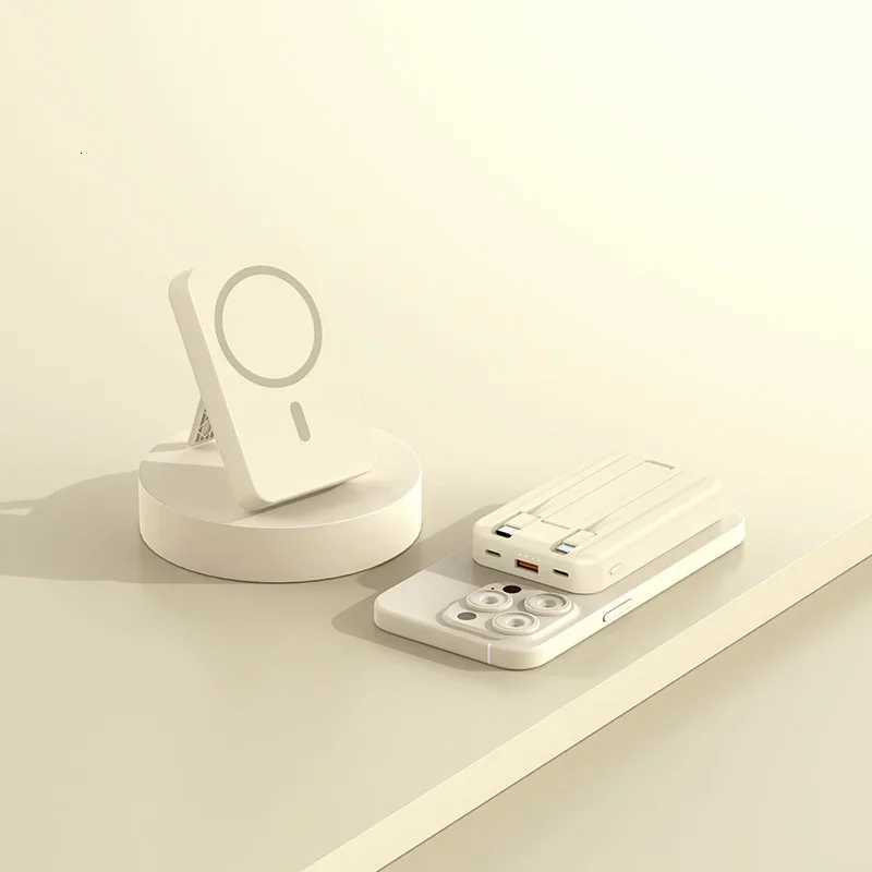 100000mAh Suction Wireless Power Bank Fast Charging Portable Thin External Battery for For iPhone 2026 New H251213