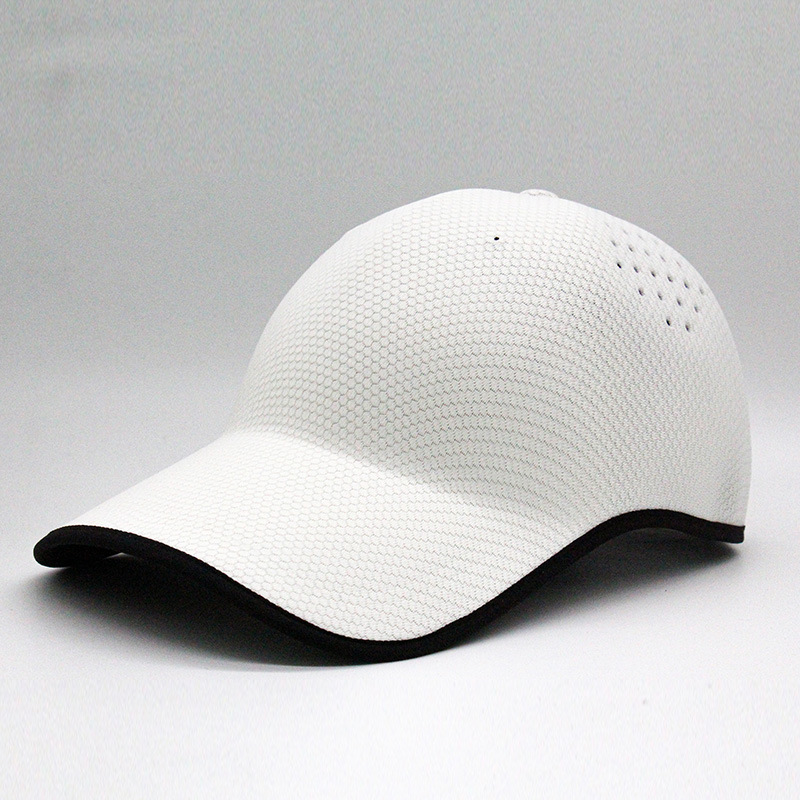 Custom-made seamless baseball caps, solid color, cross-border outdoor custom-made breathable duckbill caps.