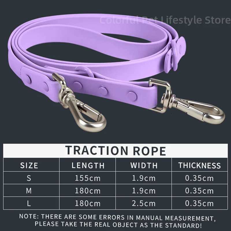 4-Piece Set Dog Harness Dog Leash Dog Collar Adjustable Waterproof Easy To Clean Dog Vest Harness With Dog Poop Bag Holder M251213