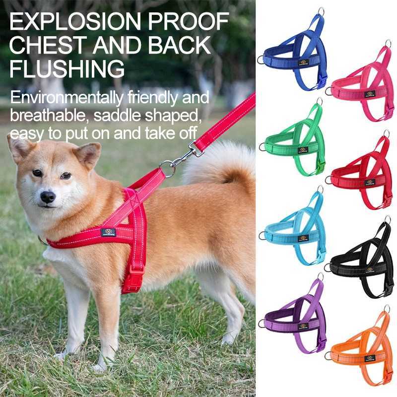 Harness for A Small Dog Harness Harnait Dog Chest Nylon Large Dog Harness Small Breed GXQ04 M251213