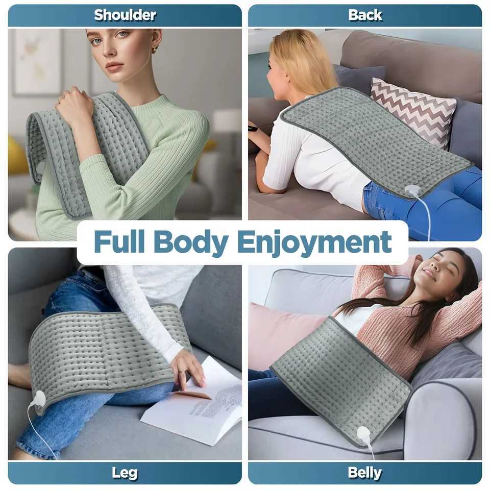 50x100cm Electric Heating Pad for Body Abdomen Back Winter Warmer Blanket Thermal Heated Mat for Home Office Y251212
