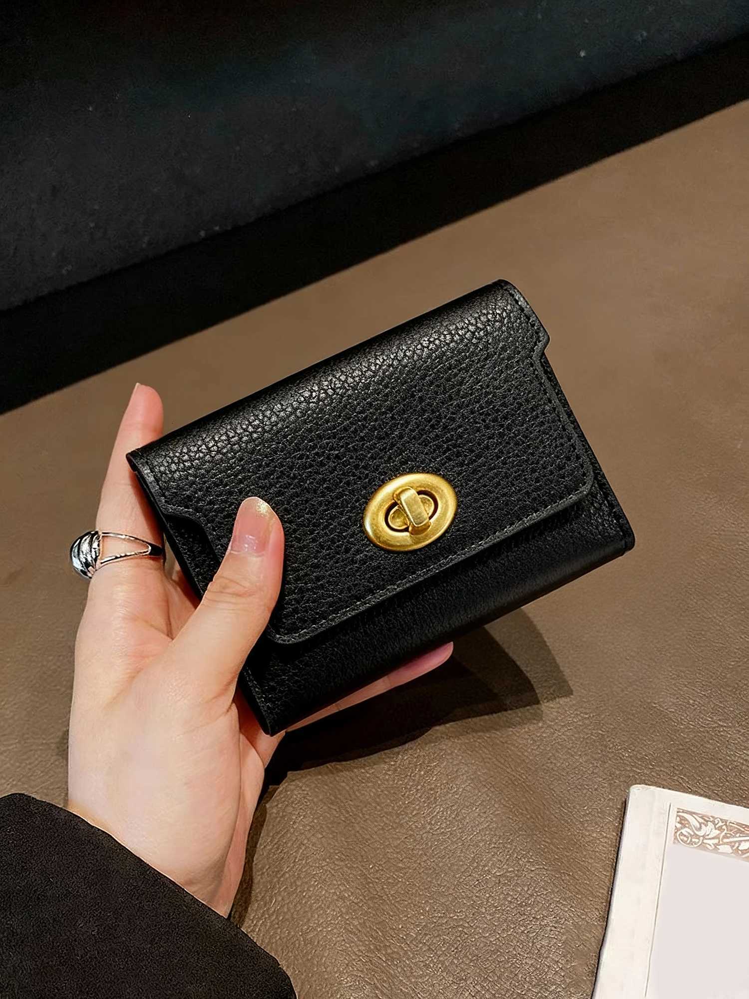 Minimalist wens small wallet RFID shielded mtifunctial holder soft Peather mticpartment small coin purse Y251213
