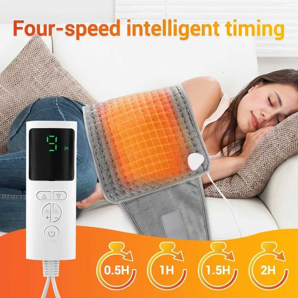 Electric Heating Pad Pet Heat Mat with 9 Levels Constant Temp 4 Modes Timer Winter Body Warming Thermal Mat for Abdomen Hand Y251212
