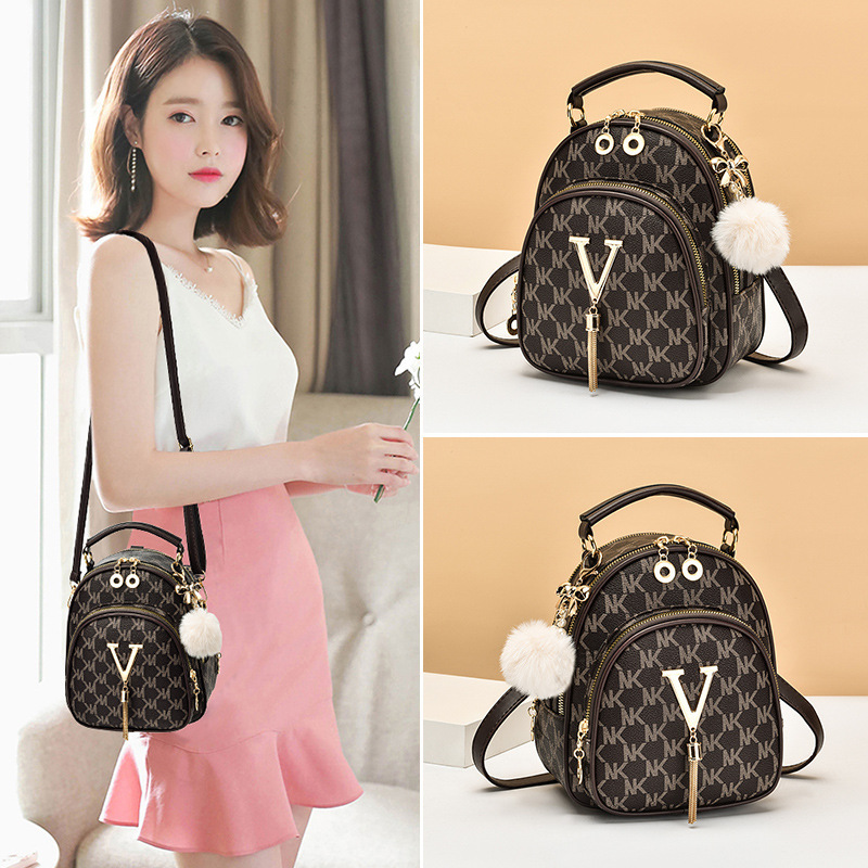 Manufacturer direct sales fashion simple small bag women's bag new backpack simple single shoulder crossbody bag