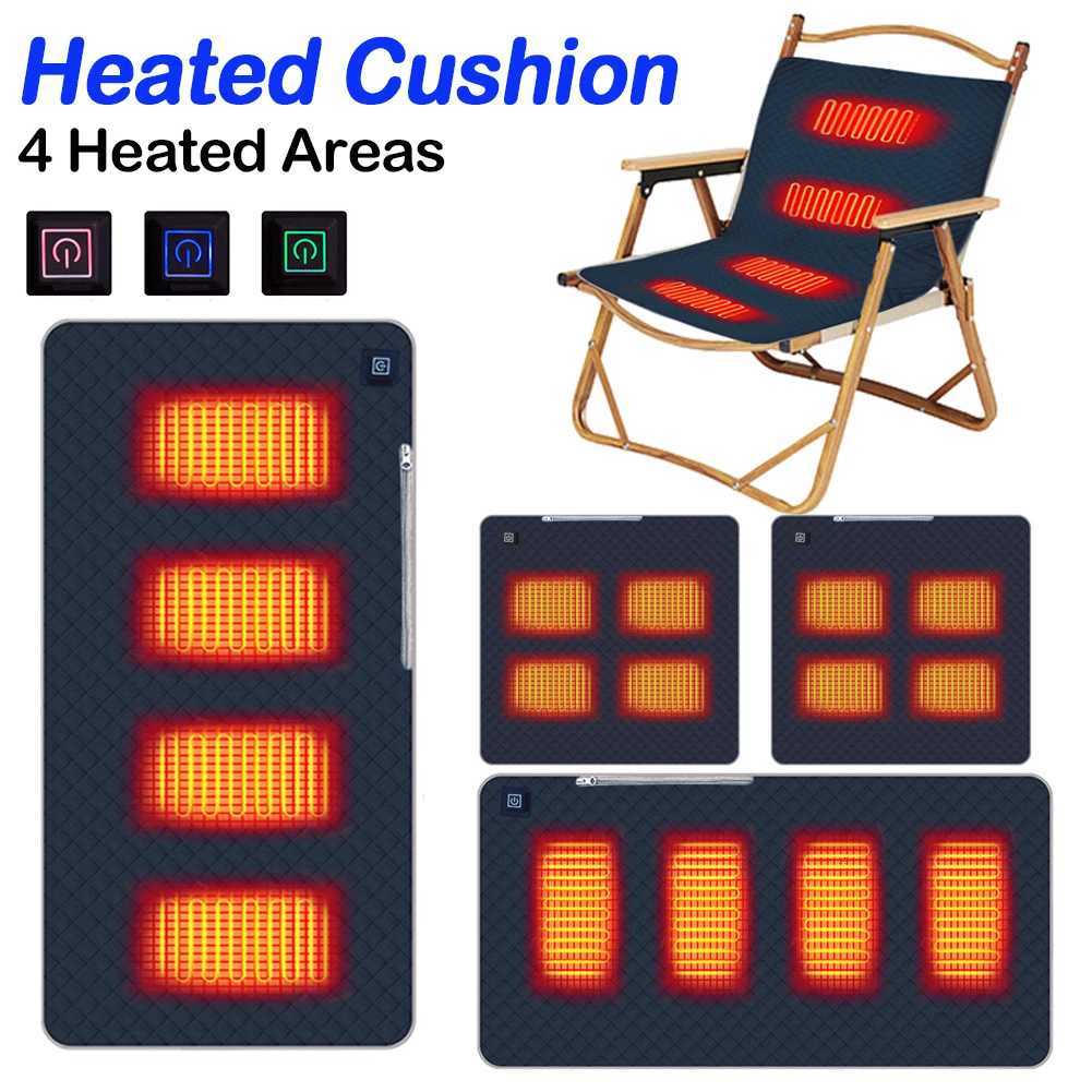 5V USB Sleeping Electric Heating Pad Heated Cushion Cold Resistant 3-Level Temperature for Outdoor Camping Heated Electric Mat Y251212