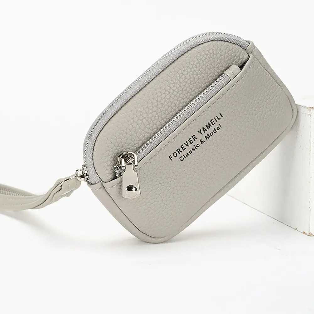 Softer Leather Waterproof Pocket Purse Wen Mey Coin Purse Thin Zipper Wear-resistant Wallet Mey Bag Y251213