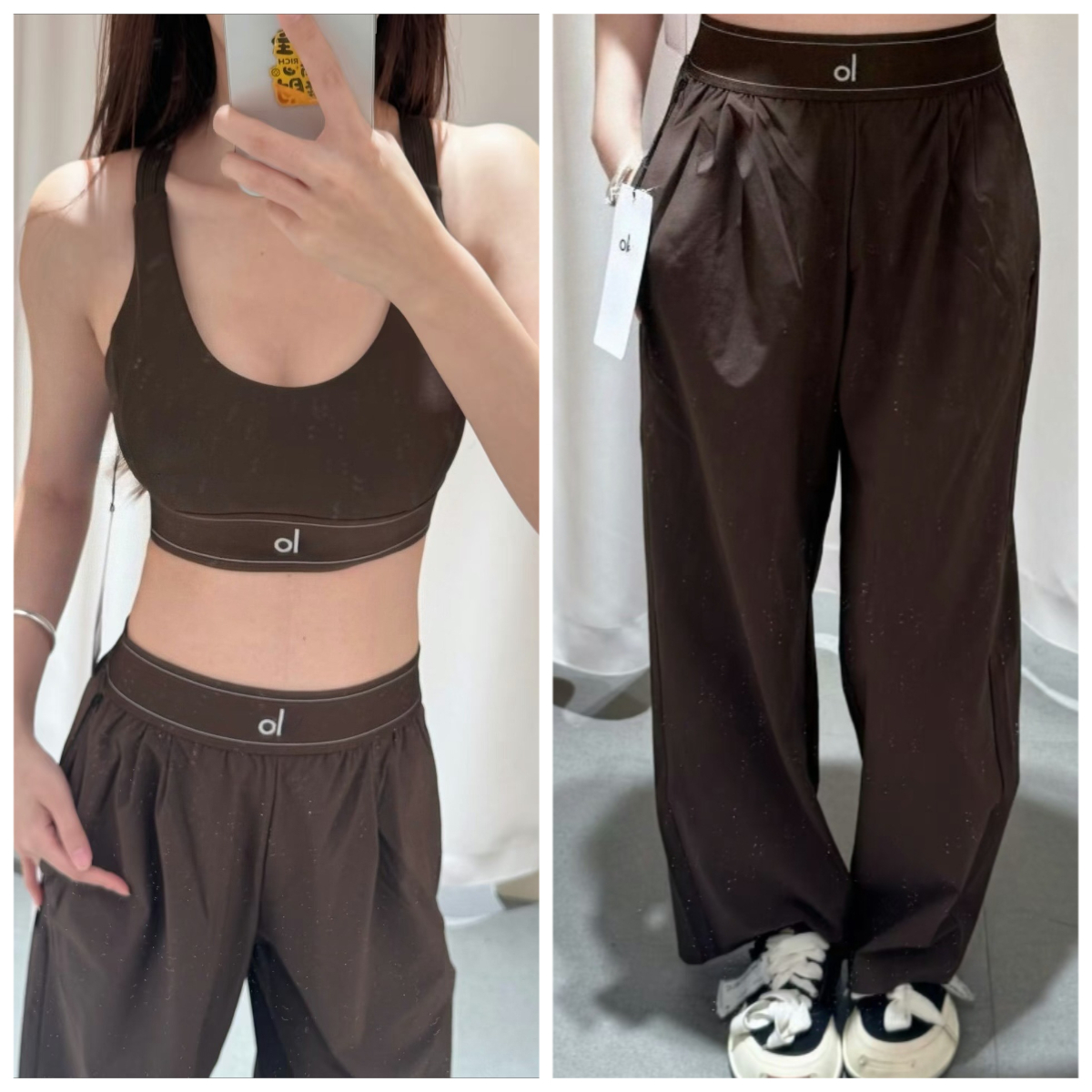 Women's Designer High Waist Stretchy Activewear Yoga Pants - Durable Fitness Trousers for Dancing & Casual Wear Luxury GreenOlive Suit Up Trouser Active Pants