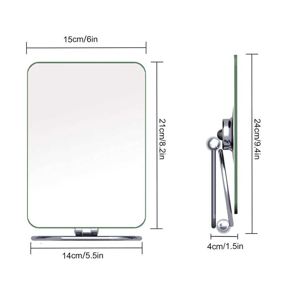 Tushengtu 360 Degrees Rotate Desktop Makeup Mirror Home Dressing Mirror Cosmetic Lady Gift Strong Sense Of StyleT251213