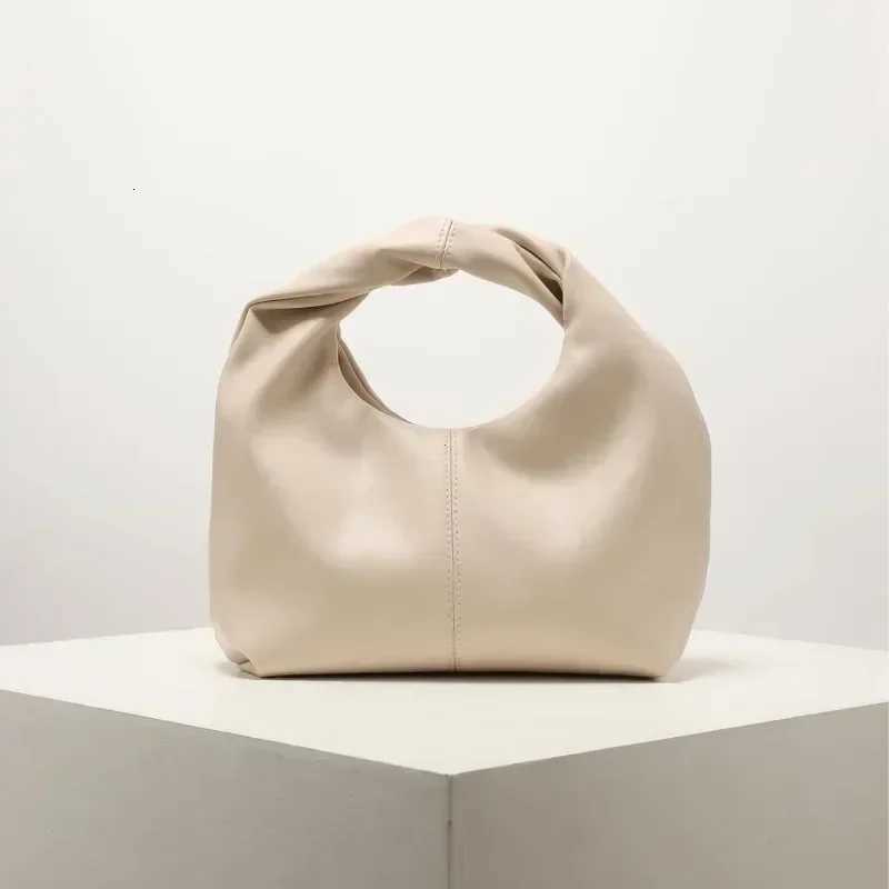 Solid Color Top Cluh Bag Stylish Twist Square Bag Simple and Versatile Cmute Bolso Mujer Designer Bags Lady Handbag Purses Y251213