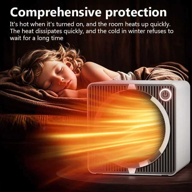 Small power heater PTC ceramic heater small solar home heater intelligent heater in winter Y251213
