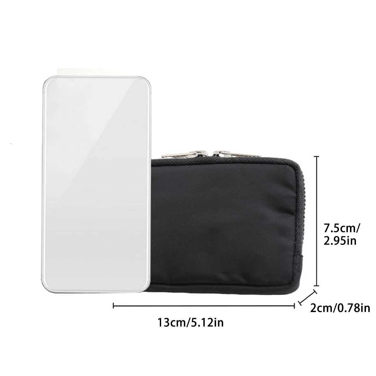 Slim-style waterproof nyl small wallet mti-functial card holder keychain wens coin purse Y251213