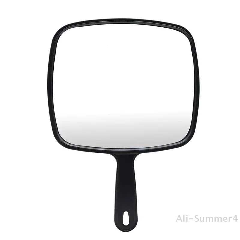 Handheld Mirror Professional Handheld Salon Barbers Hairdressers Mirror With Handle Practical Hand Mirror For HomeT251213