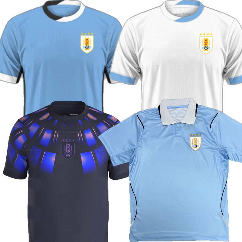 Uruguay Jersey 2026 soccer football shirts L.SUAREZ E.CAVANI N.DE LA CRUZ national team Shirt G.DE ARRASCAETA F.VALVERDE R.ARAUJO R.BENTANCUR Football Uniform