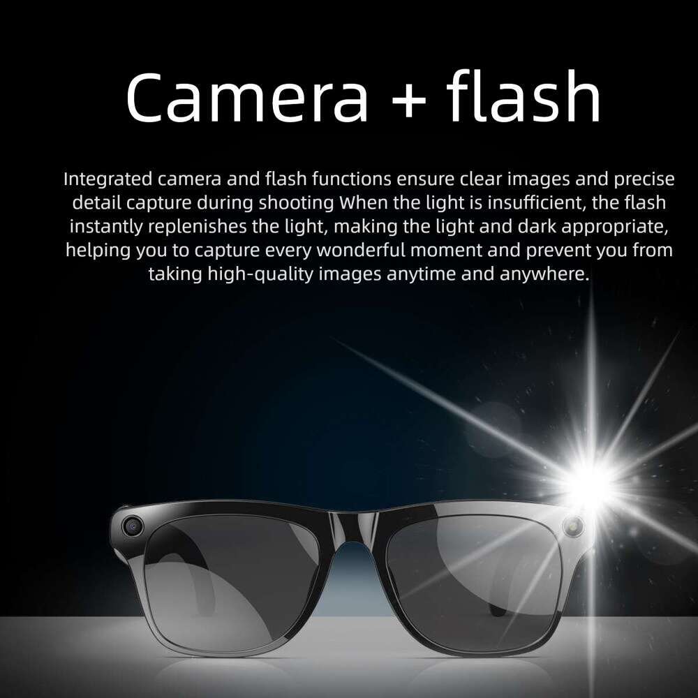 Famous Brand New Xkoenproai Smart Glasses With Camera Photo Translation Object Recognition Bluetooth
