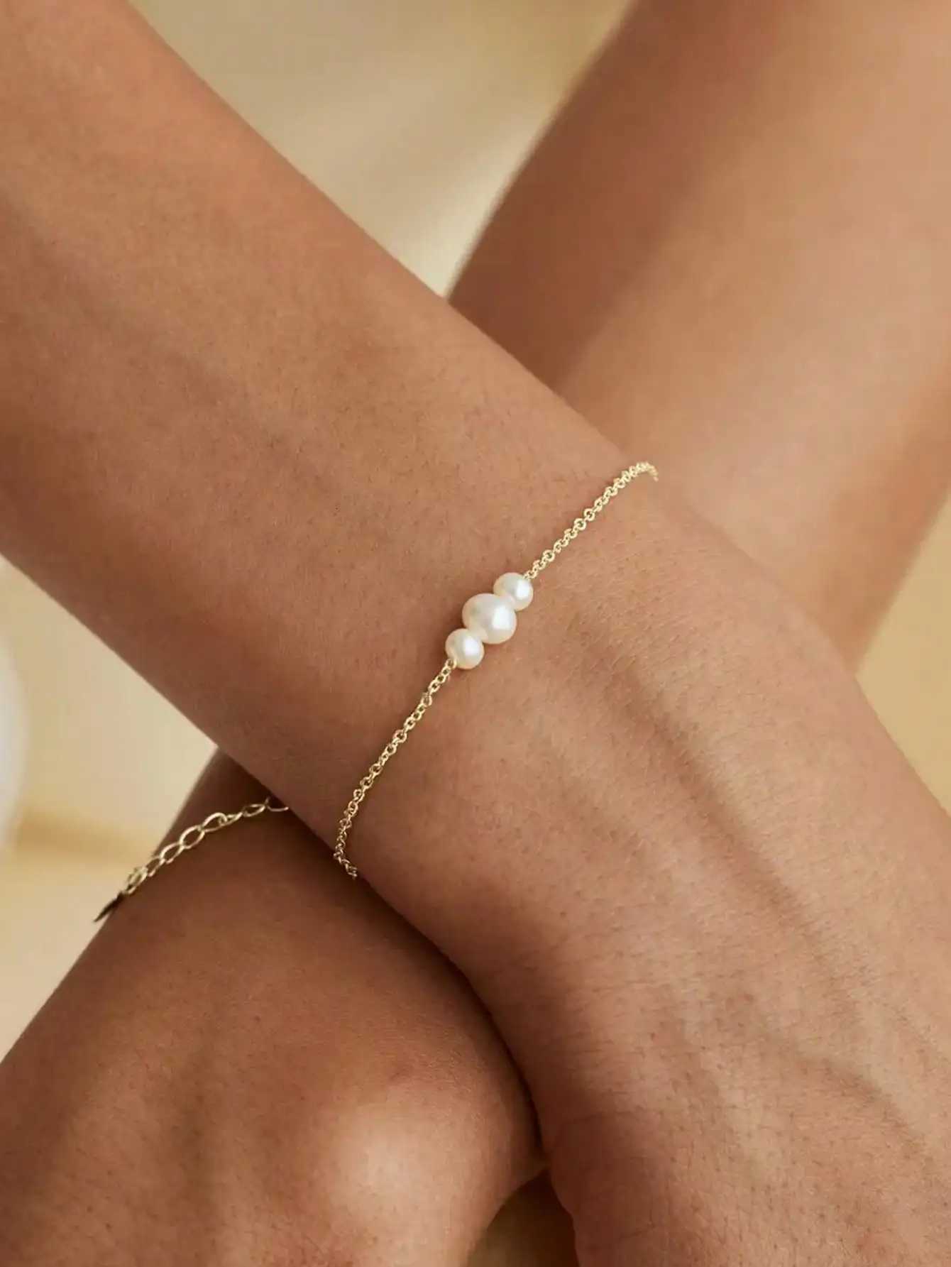Elegant Minimalist Imitation Pearls Charm Women Girls Birthday Wedding Party Fashion Jewelry Mom Gifts M251213