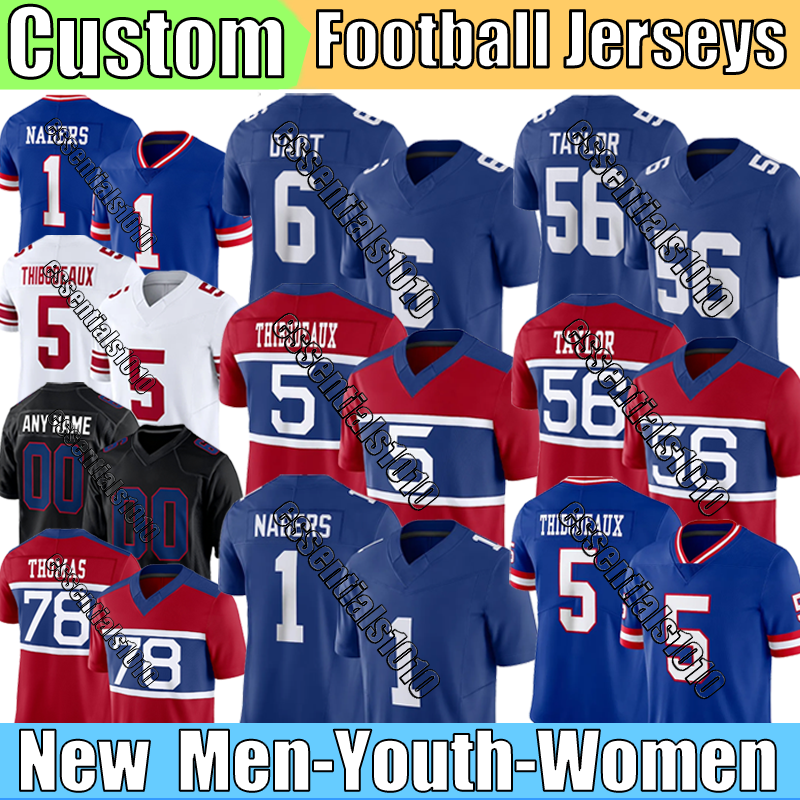 DeVito New York city ny Giantsjersey Thibodeaux Bavaro Lawrence II Winston Bavaro Burns Jerseys Nabers Skattebo Hyatt Tracy Jr Strahan Dart Football Jerseys