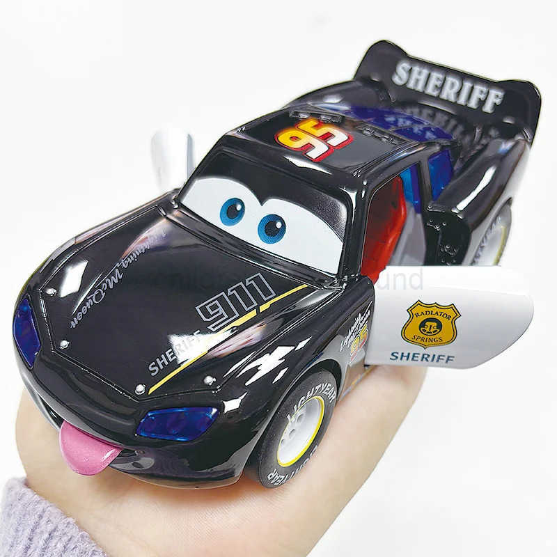 Disney 132 Lightning McQueen Pixar Cars Alloy Diecast Car With Light And Sound Rear Wheel Return Force Toy Kids Christmas Gifts H251213 - view 7