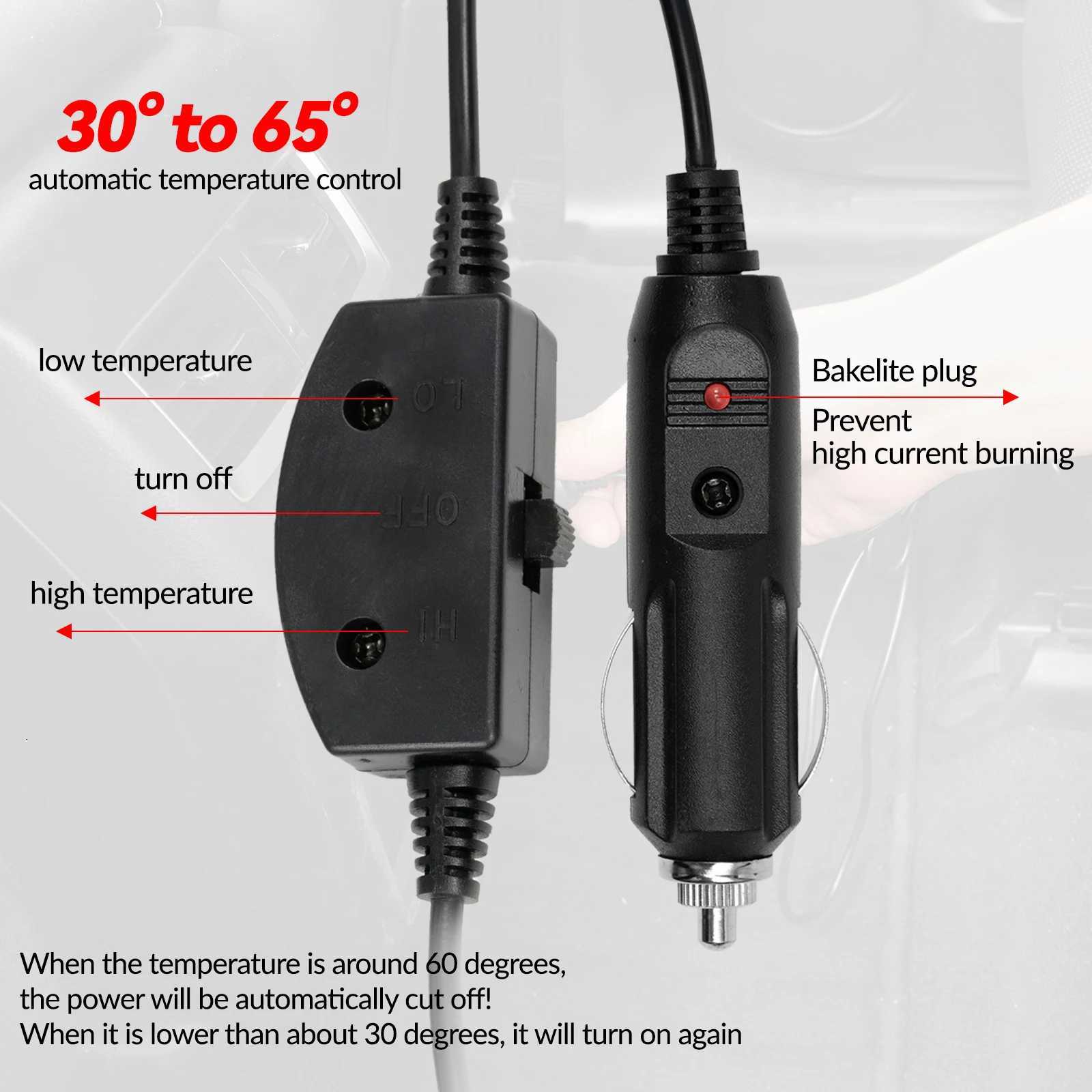 Car 2nd Row Heated Rear Seat Cover Cushion Warmer Pad 12V 24V Universal Winter Warming Heater Protector Accessories Y251212