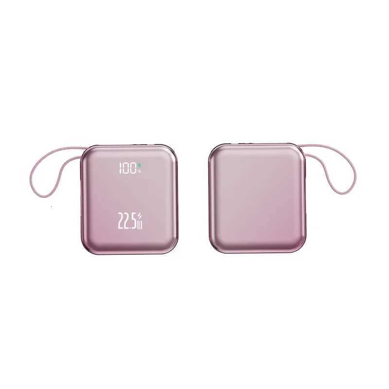 New CCC 20000mAh Mini Power Bank with Built-in Cable and 225W Fast Charging Battery Pack for IPhone H251213