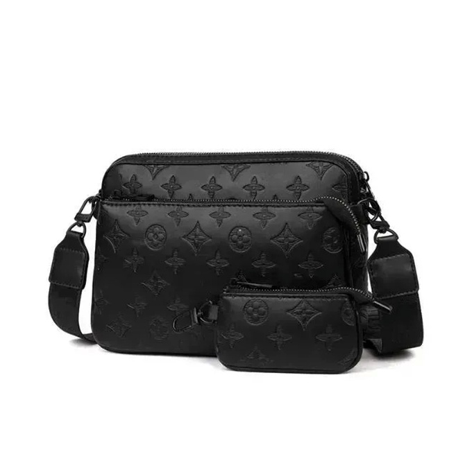 Luxury Designer Bag Trio Messenger Bag Fashion Evening CrossBody Shoulder Bags Leather louisvuinton Men Purse Handbags Wallet phone louisvuittion Tote bag 1688