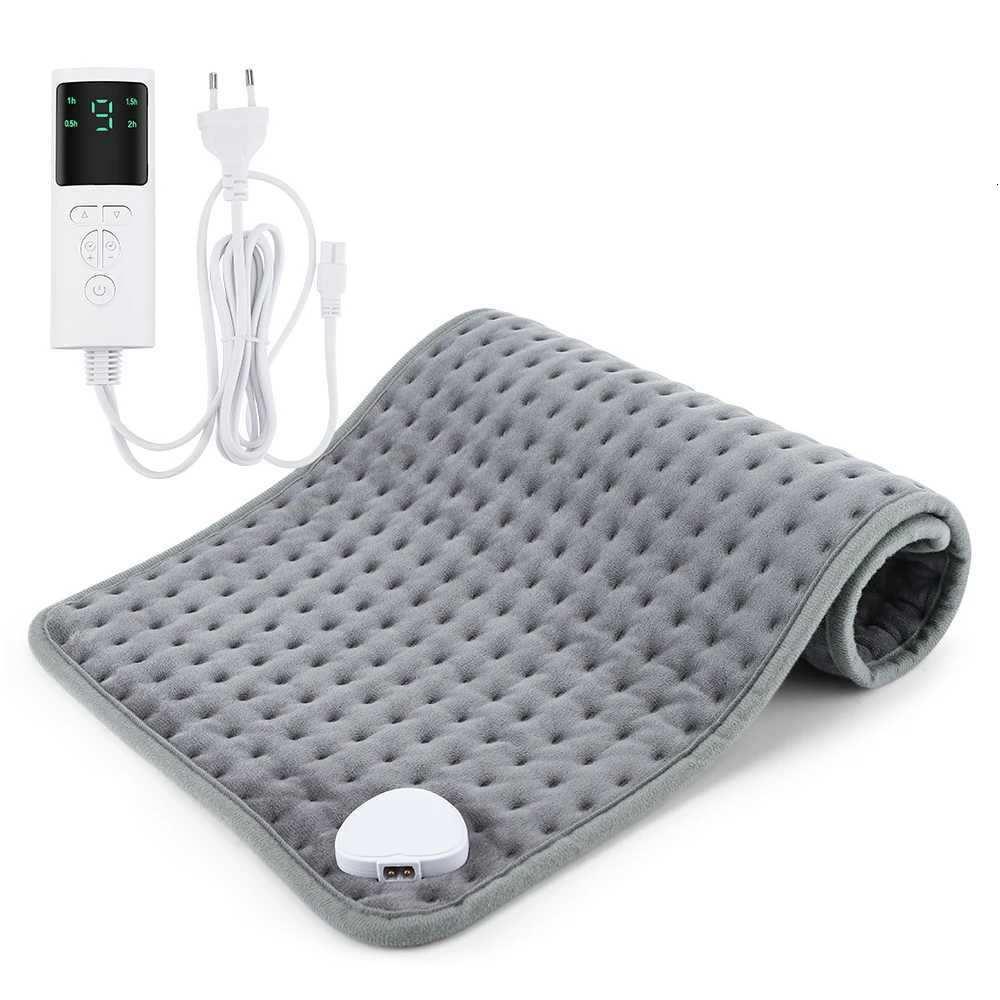 Electric Heating Pad Warm Winter Physiotherapy Blanket Shoulder Neck Back Spine Leg Pain Relief Hot Compress Pad Cushion Y251212