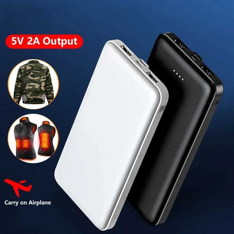 Power Bank 20000mAh 5V 2A Portable Battery Charger for Heated Vest Jacket Air Conditio Clothing Poverbank for iPhone H251213