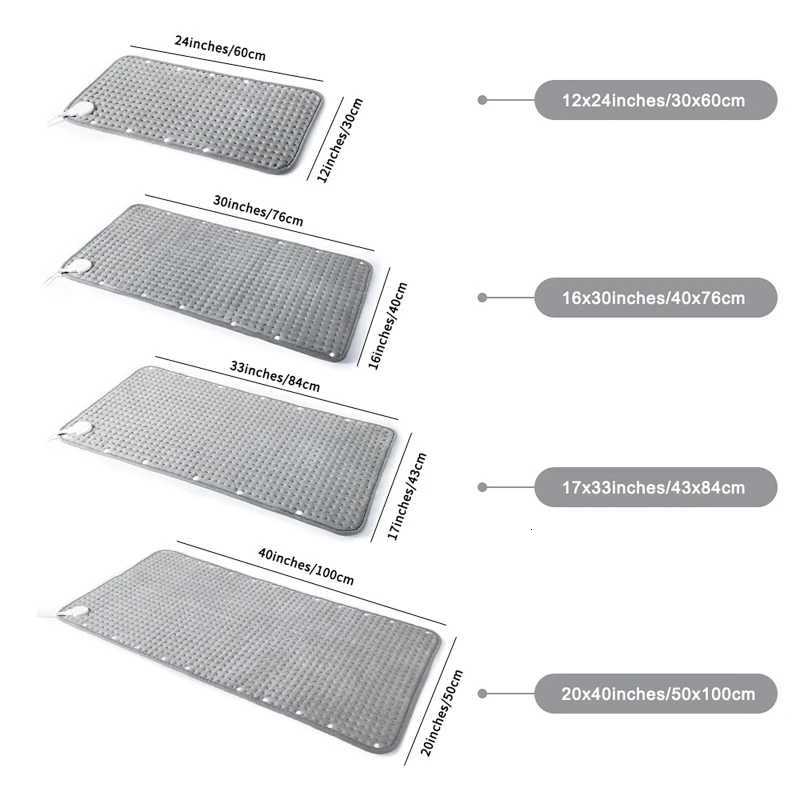 9-Speed Electric Heating Pads for Back Neck Shoulder Home Office Washable Winter Warm Blanket Timed Temperature Control Y251212