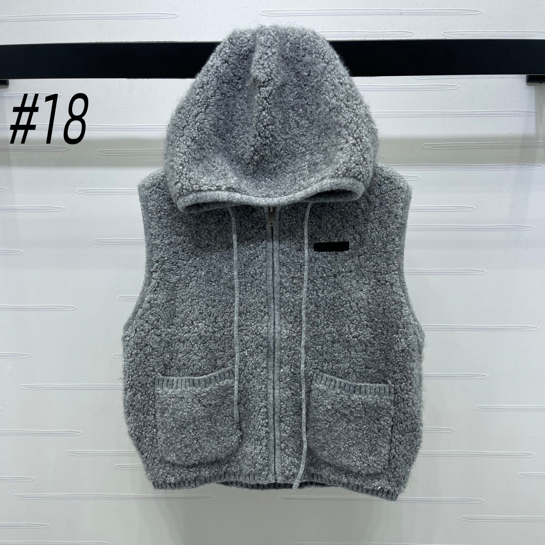 (Order by pic in opt, not by desc) Mens Womens Designer Zip-Up Autumn winter long-sleeved denim jacket striped wool cardigan