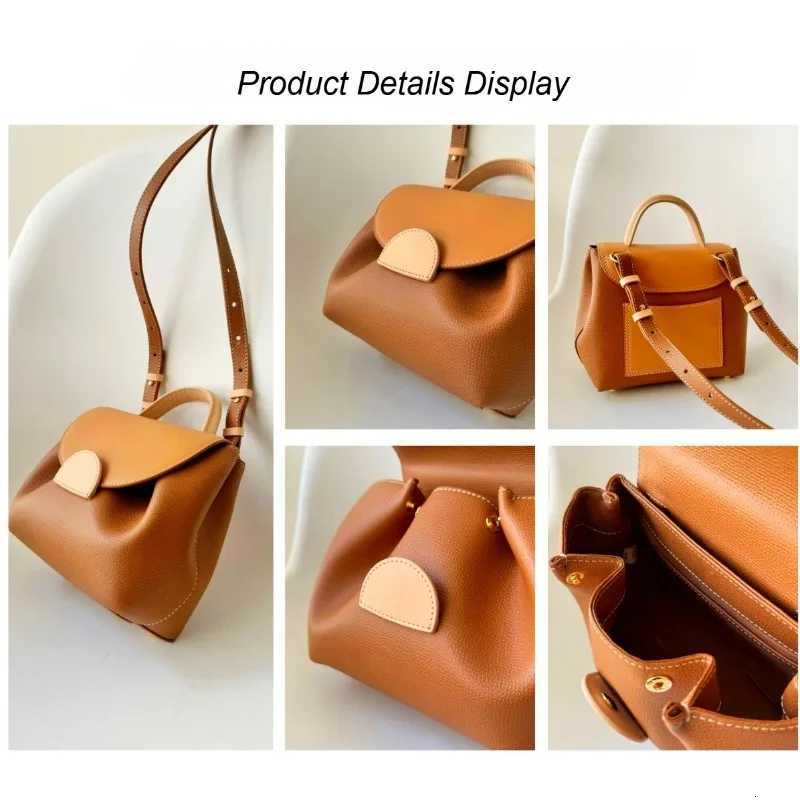 2025 new texture simple bag female niche smiley face bag fashionable and casual versatile handbag single shoulder crossbody bT251213